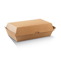 Kraft High Snack Box Large 205x106x95mm Pkt of 75