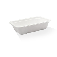 Sugarcane Takeaway Container With Lid 500ml Pk of 125