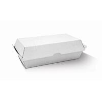 White Snack Box Large 205x107x77mm Ctn of 200