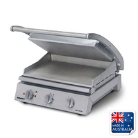 Roband Contact Grill 435x490x220mm Smooth Aluminium Plate