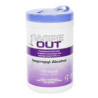 Wipe Out – Isopropyl Wipes Ctn of 12