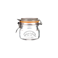 Kilner Square Clip Top Glass Jar 250ml