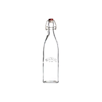 Kilner Clip Top Square Glass Bottle 550ml