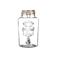 Kilner Clip Top Round Drinks Dispenser 8 Litre