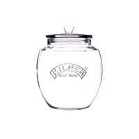 Kilner Glass Universal Push Top Storage Jar 4Litre