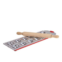 Avanti Ravioli Making Tray Set With Rolling Pin