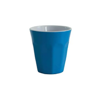 Serroni Cafe Melamine Two Tone Cup 260mL - Rix Blue - Set of 6