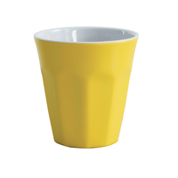 Serroni Cafe Melamine Two Tone Cup 260mL -  Yellow