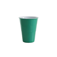 Serroni Miami Melamine Two Tone 400ml Cup - Forest Green