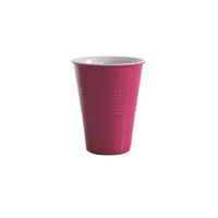 Serroni Miami Melamine Two Tone 400ml Cup -  Fuchsia Pink