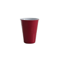 Serroni Miami Melamine Two Tone 400ml Cup - Red
