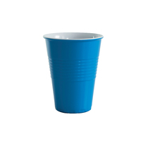 Serroni Miami Melamine Two Tone 400ml Cup - Relex Blue