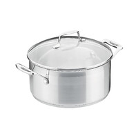 SCANPAN Impact 24cm/4.8L Dutch Oven Casserole Pot