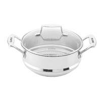 SCANPAN Impact 16/18/20cm Multi Steamer Insert with Lid