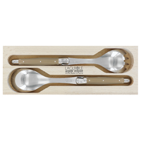 Laguiole by Andre Verdier Debutant Ivory Cheese Knife Set 3 Pieces with Butter Spreader