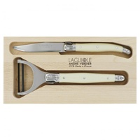 Laguiole by Andre Verdier Debutant Ivory Preparation Set 2 Piece