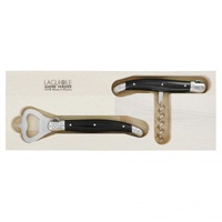 Laguiole by Andre Verdier Debutant Black Apero Corkscrew & Bottle Opener