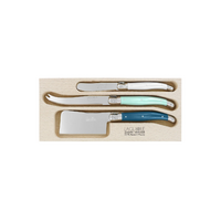 Laguiole by Andre Verdier Debutant St. Tropez Cheese Knife Set 3 Pieces with Butter Spreader