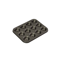Bakemaster Mini Muffin Pan 12 Cup 260x200mm
