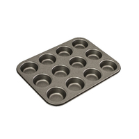Bakemaster Muffin Pan 12 Cup 350x270mm