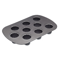 Bakemaster 9 Cup Canele Pan - Non-stick 34x22cm