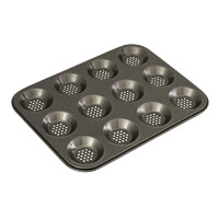 Bakemaster Perfect Crust 12 Cup Shallow Baking Pan - Non-stick