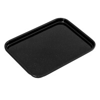 Bakemaster Professional Vitreous Enamel Baking Tray, 24 x 18 x 2cm Non-stick