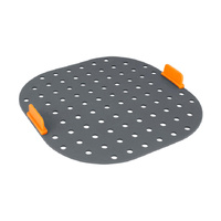 BAKEMASTER Silicone Square Air Fryer Liner 21 x 21cm 	