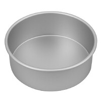 Bakemaster Silver Anodised Round Cake Pan, 22.5 x 7.5cm