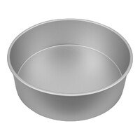 Bakemaster Silver Anodised Round Deep Cake Pan, 30.5 x 10cm