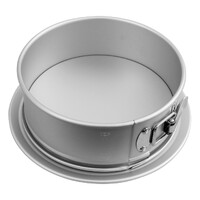 Bakemaster Silver Anodised Springform Cake Pan, 23 x 7.5cm