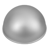 Bakemaster Silver Anodised Hemisphere Cake Pan, 20 x 10cm