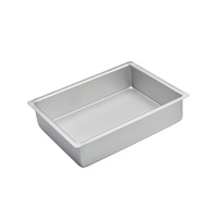 BAKEMASTER Silver Anodised Rectangular Pan 38 x 28 x 7.5cm