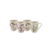 Bundanoon Coupe Mug 355ml - Botanical Set of 4