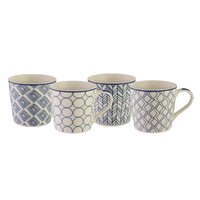 Bundanoon Mod Mug 400ml - Contempo Set of 4
