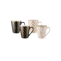 Bundanoon Conical Mug 355ml - Geotalics Set of 4