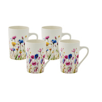Bundanoon Tube Mug 385ml - Meadow Set of 4