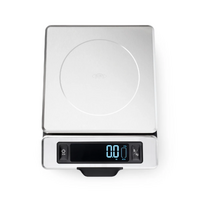 OXO Good Grips Stainless Steel Food Scale With Pull-Out Display 11 lb/ 5kg 