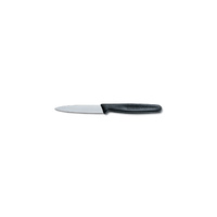 Victorinox Paring Knife Serrated Black Handle 8cm