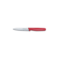Victorinox Paring Knife Pointed Tip 10cm Red Handle