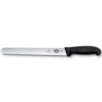 Victorinox Bread / Slicing Knife Serrated Round Tip Fibrox Handle 25cm