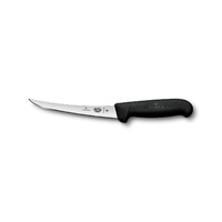 Victorinox Boning Knife Narrow Curved Blade with Non-Slip Black Handle 15cm