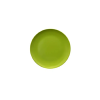 Serroni Melamine Plate 20cm - Lime Green - Set of 6