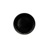 Serroni Melamine Plate 25cm - Black