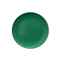 Serroni Melamine Plate 25cm - Forest Green - Set of 6