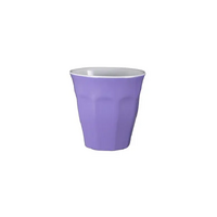 Serroni Two Tone Melamine Café Cup Lavender 260ml