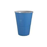 Serroni Miami Melamine Two Tone 400ml Cup Cornflower Blue Set of 6