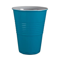 Serroni Miami Melamine Two Tone 400ml Cup Teal