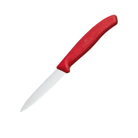 Victorinox Swiss Classic Pointed Tip Serrated Paring Knife 8cm Red