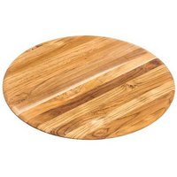 Teakhaus Elegant Round Cutting and Serving Board Small
